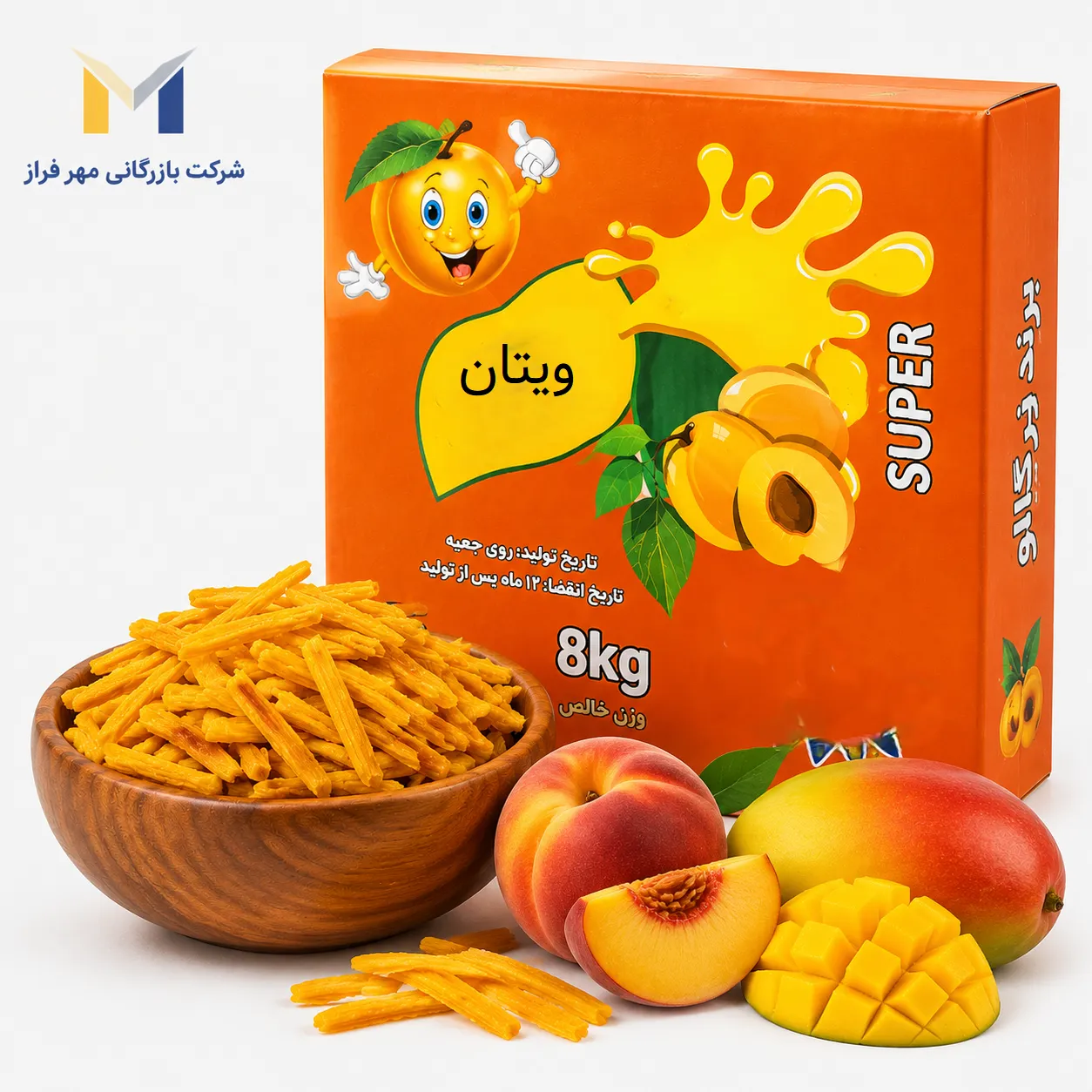 توروش ما انگشتی   زردآلو و انبه ویتان